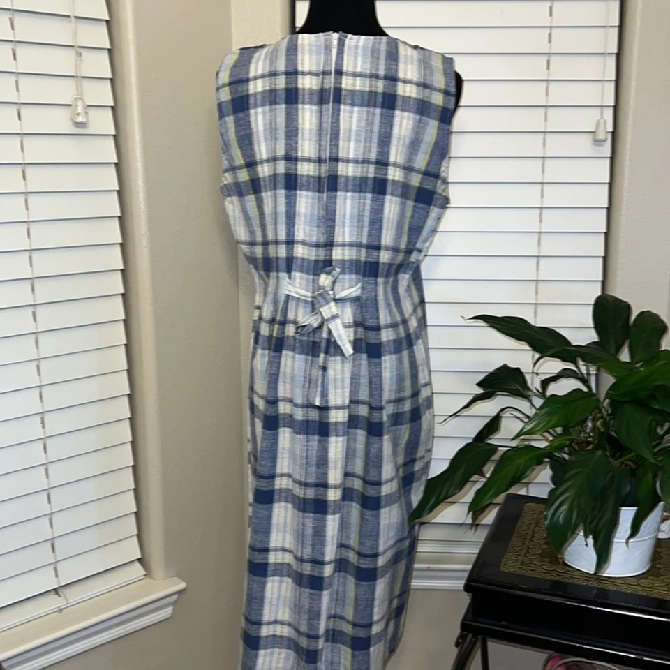 Vestido de lino Positive Attitude 14P Foto 3 de 3