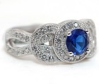 2CT Heat Treated Kyanite 925 Genuine Sterling Silver Ring Sz 8 MM3-3 — photo 2