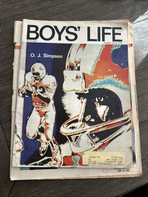 #ad BOYS#x27; LIFE November 1974. OJ Simpson Cover. 82 Pages. Vintage Boy Scout Magazine $15.00