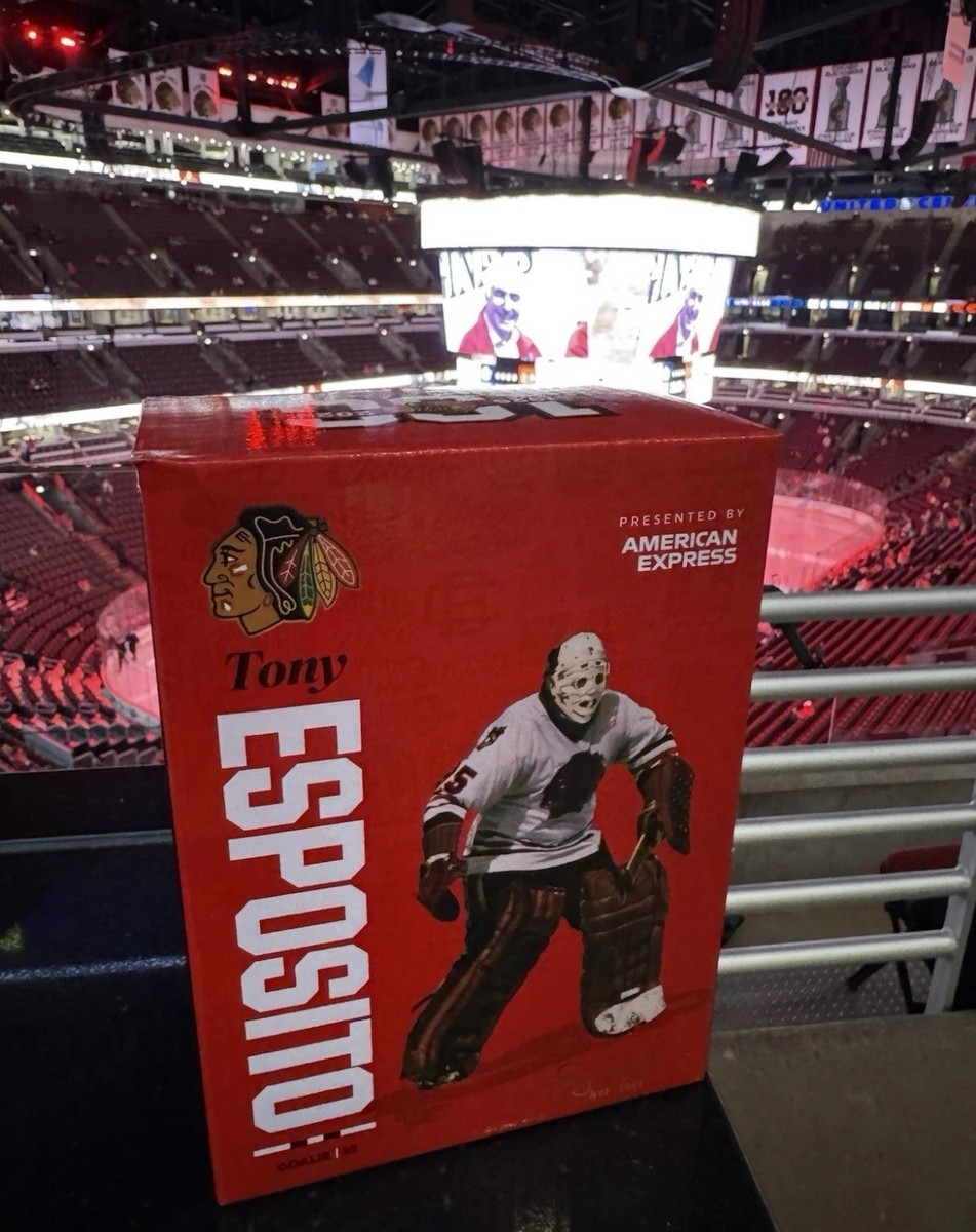 Chicago Blackhawks SGA Tony Esposito Bobblehead 11/15/25 | eBay