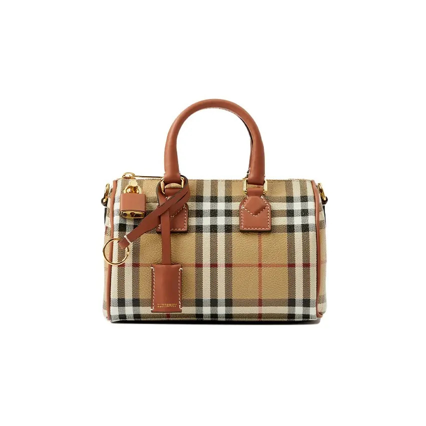 Burberry Bowling Bag Crossbody Handbag Mini Women's 7.3x4.3x4.7 in