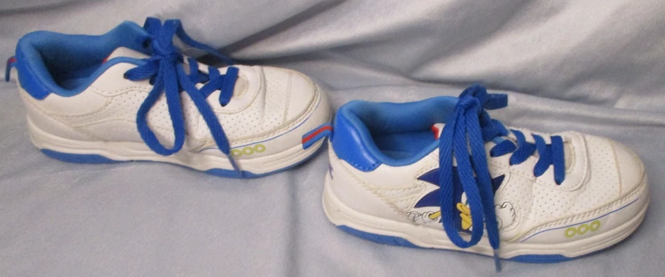 Sonic The Hedgehog Gold Ring Shoes Youth Boys Athletic Sneakers Size 13 - Image 4 of 4