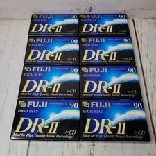 Fuji DR-II Audio Cassette Tapes High Bias 90 ...