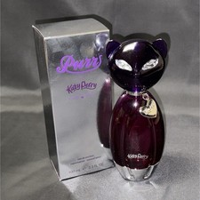 Katy Perry Purr Eau de Parfum Spray 3.3 fl oz Regular Size Purple Cat Bottle