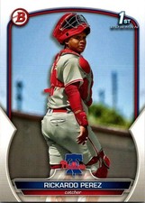 2023 Bowman 1st Edition #BPPF-27 Rickardo Perez