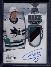 2022-23 The Cup Thomas Bordeleau Rookie Patch Auto 3-Color True RPA RC /249