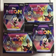 2026 Topps Neon Disney Value Blaster Box (Lot of 4) - In Stock!