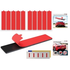 Doppelseitige Klebepads für Nummernschilder – Extra Stark, 10 Stück, Wetterfest