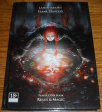Lamentations of the Flame Princess Player Core Book Fantasy Roleplaying Game VGC