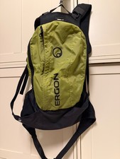 Ergon BX2 Backpack Perfect Fit Green Biking, Hiking w/ instructions