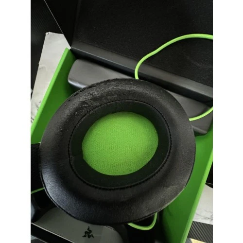 Razer Kraken Pro V2 Analog Gaming Headset for PC/Xbox One/PS4 Green Oval used - Image 3 of 4
