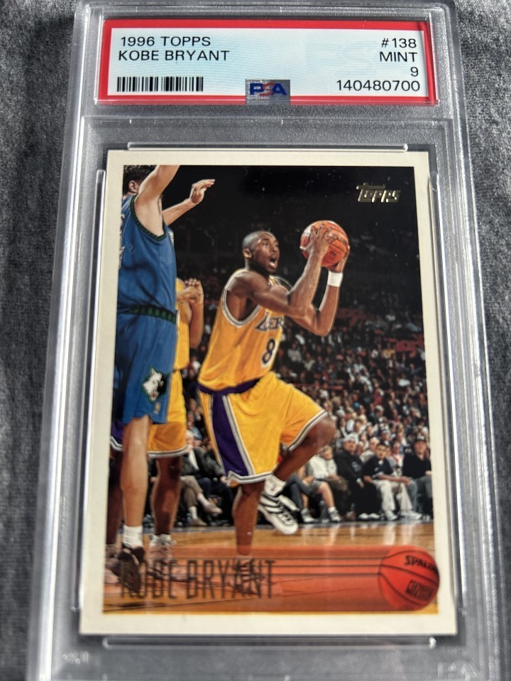 【NBA】Kobe Bryant 1996 Topps #138RC PSA9 PSA9: 1996-97 Topps - Kobe Bryant #138 (RC) | eBay