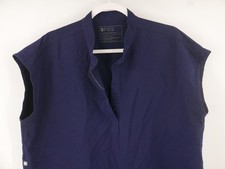 FIGS Rafaela Scrub Top Technical Collection Blue Sleeveless Women's Large L