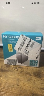 Western digital 6tb My Cloud External HDD
