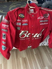 Chase Authentics Dale Earnhardt Bud King Of Beers  NASCAR X-Large
