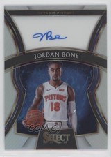 2019-20 Panini Select Rookie Signatures 38/149 Jordan Bone #RS-JBN Auto 0r4