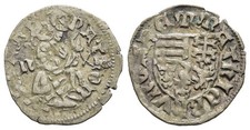FITZ RDR AUSTRIA HUNGARY MATTHIAS CORVINUS DENARIUS Nagybánya 15mm 0.51g ±QQQ1269