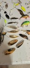 Mixed Lot Bass Freshwater Lures: Spinnerbaits, Spoons, Hard Plastic Baits — photo 4