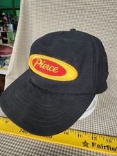 Pierce Black Ballcap Adjustable Baseball Hat Premium Quality