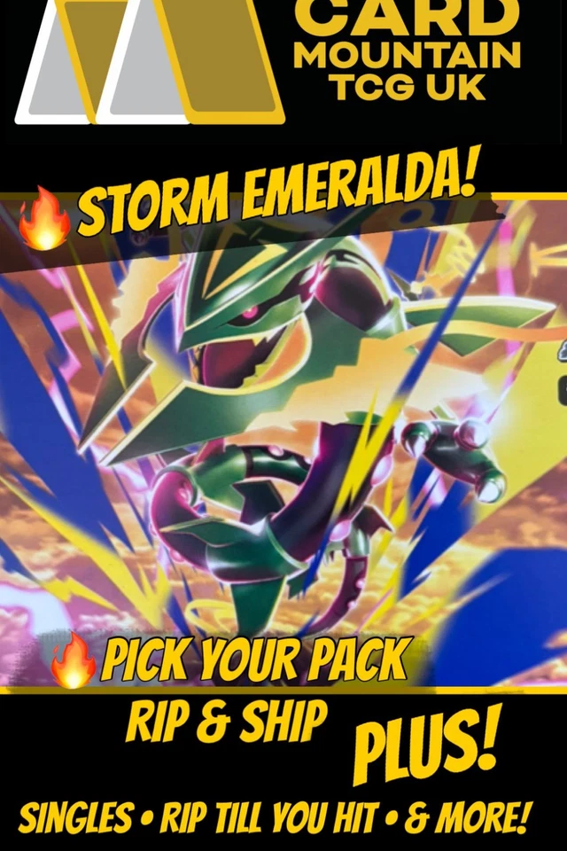 STORM EMERALDA! Rip & Ship, RTYH, English packs