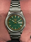 Vintage Refurbished Seiko 5 Automatic Men's Day/Date Japan Made Wrist Watch