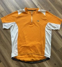 Mishima Cycling Shirt Men’s Size Large Orange Biking