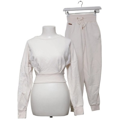 Wifey Supply, Freizeitanzug, Größe: S, Baumwolle/Elasthan, Beige, Einfarbig #OGM