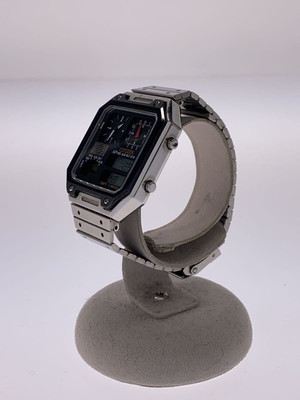 最新作の Citizen Quartz Silver Black Digi-Ana Vintage 8989-003T301 その他
