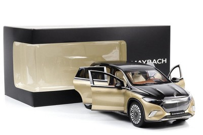 Neu 1:18 NZG Mercedes-Maybach EQS 680 Z296 SUV 2024 gold-schwarz Limited Edition