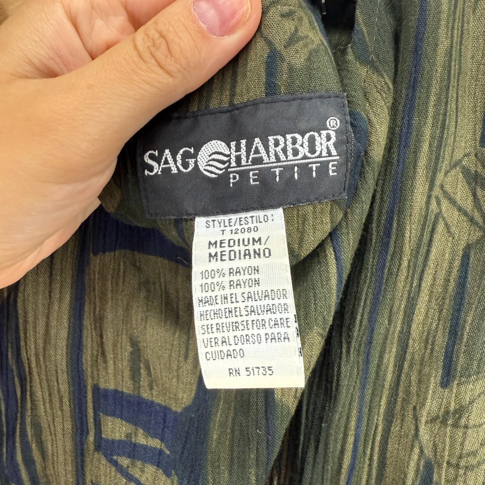 Vestido Sag Harbor Mujer PM Pequeño Gris Geométrico Maxi Largo Sin Mangas Cuello Redondo Foto 3 de 4