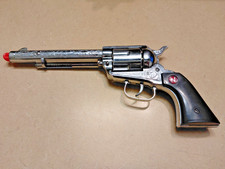 Vintage Nichols Stallion 45 Mark II Cap Gun w/ 6 Cartridges