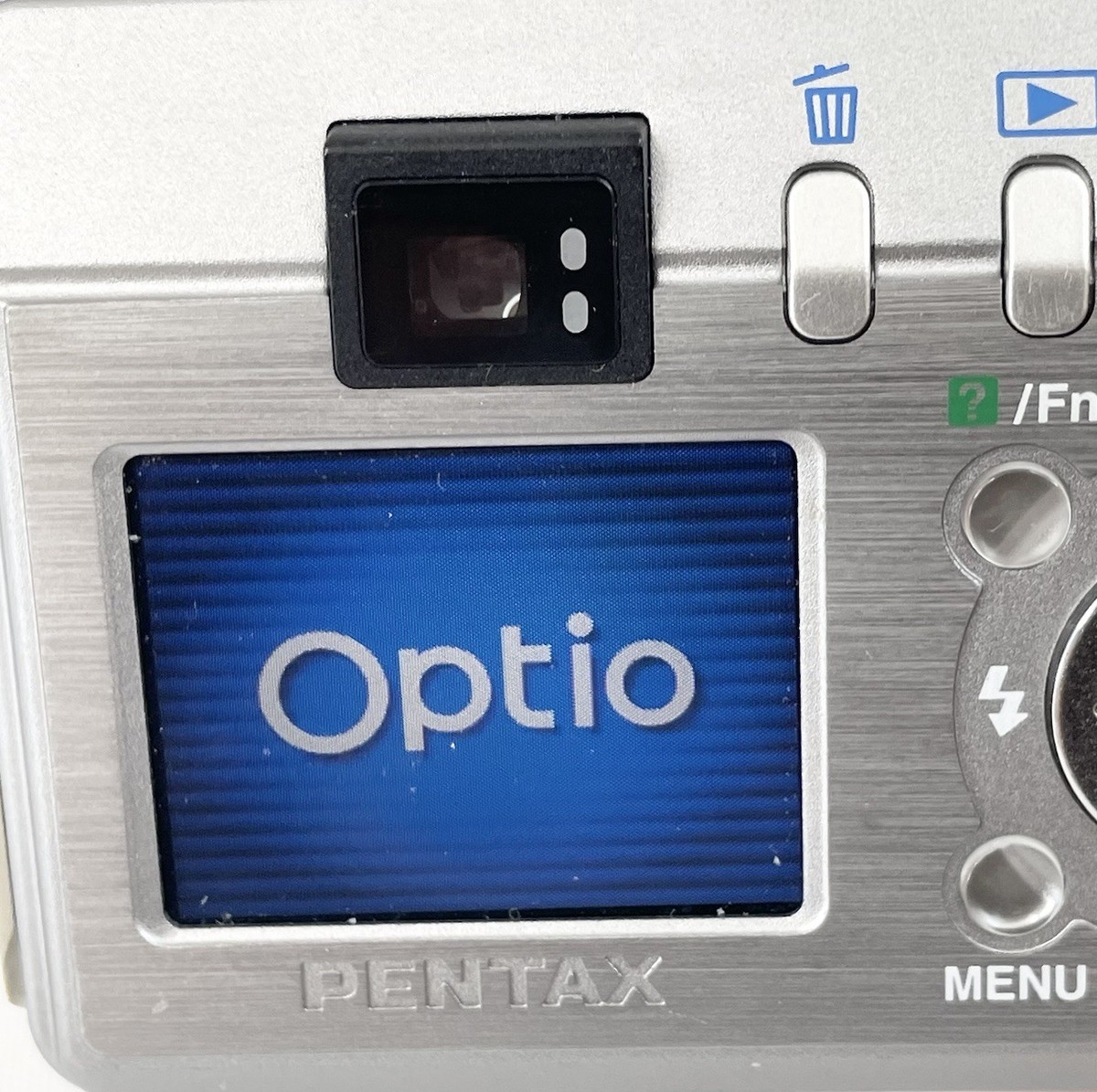 Pentax Optio S30 3.2 MP Digital Camera Only Tested Working Takes