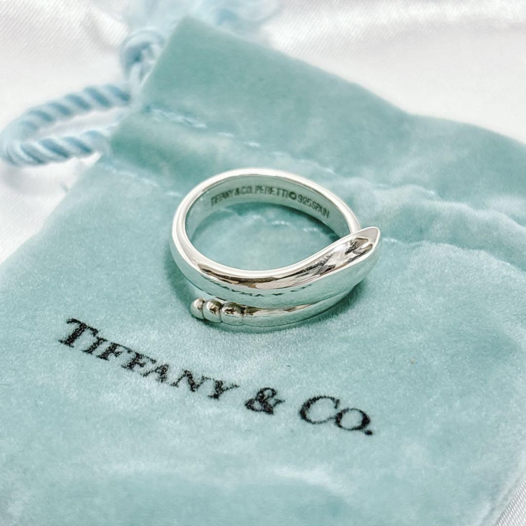 Tiffany Snake Ring Size 6 High Polish Sterling Silver Jewelry Gift  