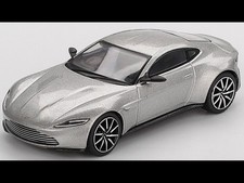 ASTON MARTIN DB10 SILVER 007 JAMES BOND "SPECTRE" 1/64 BY MINI GT MGT00910