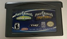 THQ Power Rangers Double Pack Ninja Storm & Time Force Game Boy Advance NTSC-U/…