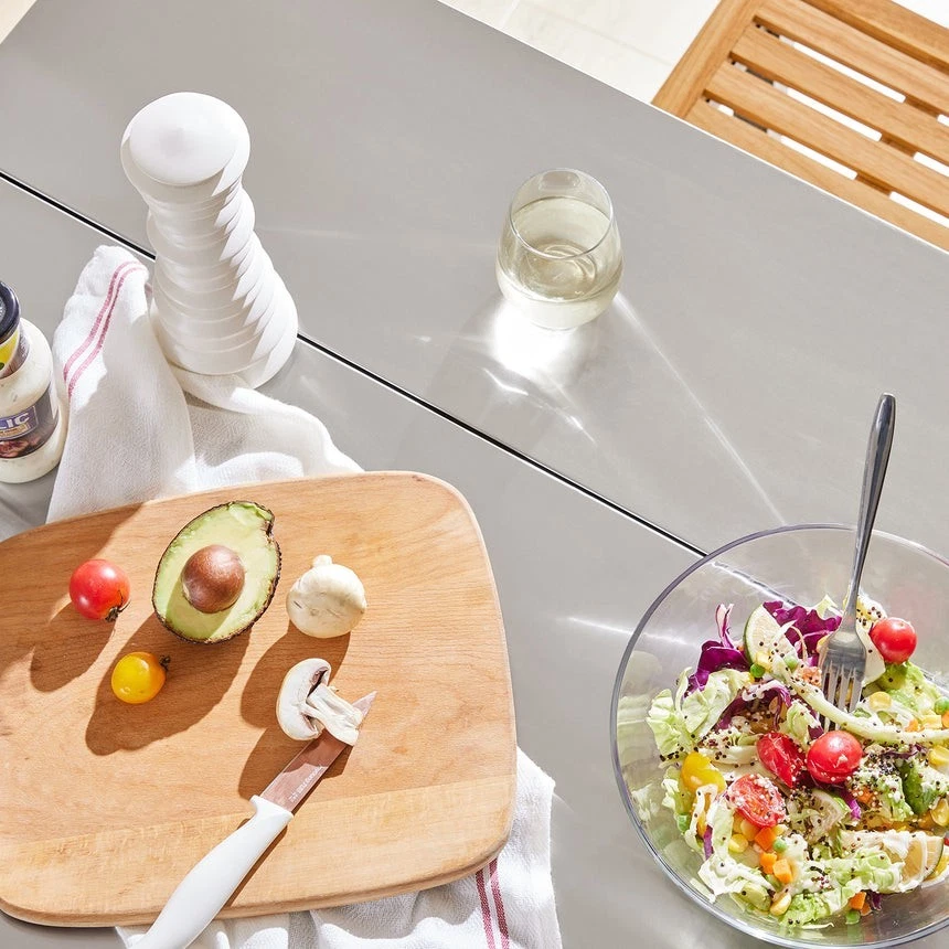 SoBuy Credenza con ruote in bambù carrello da cucina 107x71x92cm FKW69 - Image 3 of 4