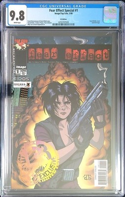 Fear Effect Special #1 - CGC 9.8 - 2000 - Rare E3 2000 Foil Stamped Edition