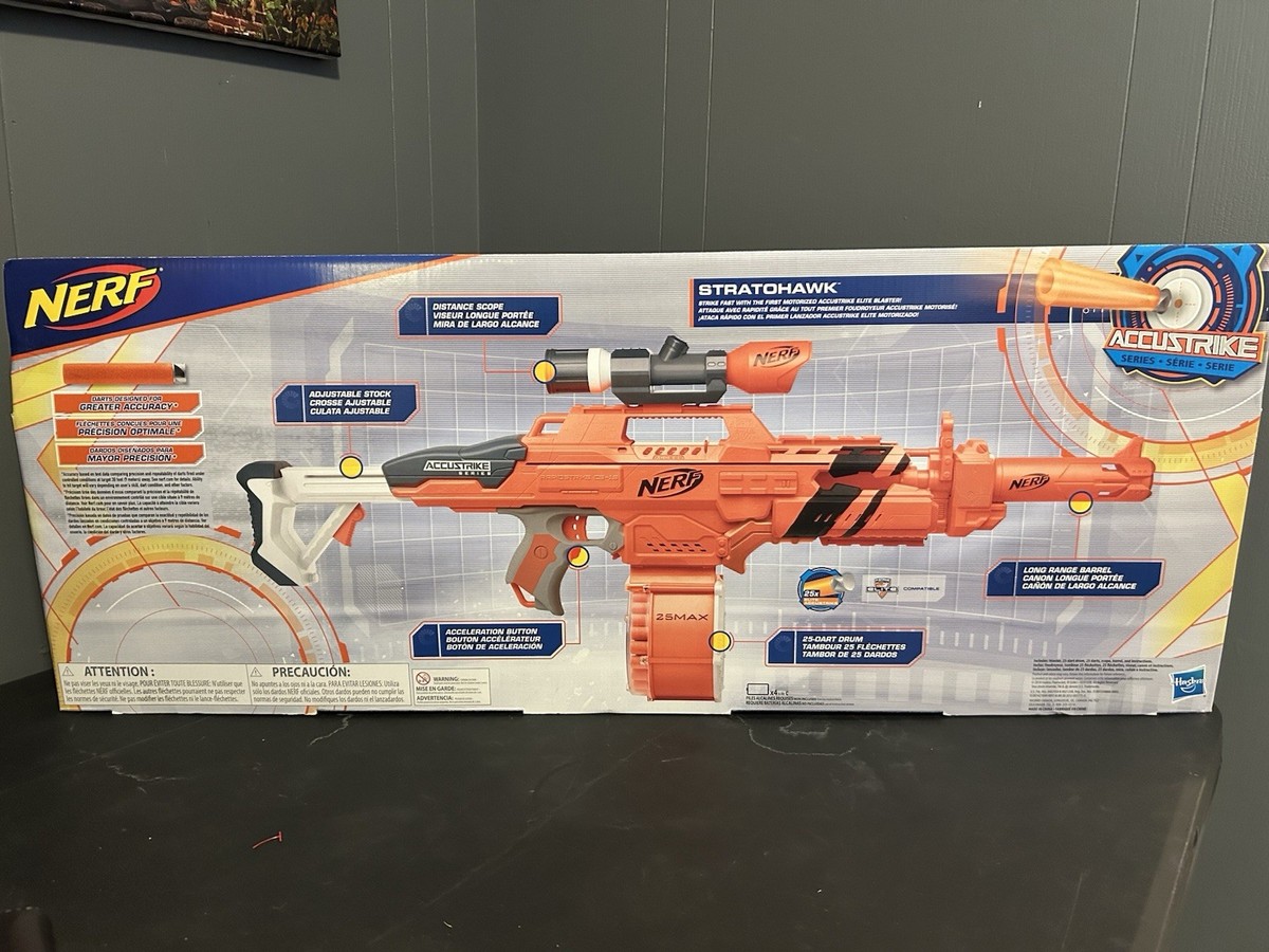 T*G様 NERF ACCUSTRIKE SERIES ストラトホーク REVIEW] Nerf Accustrike Stratohawk | RAPIDSTRIKE REBORN