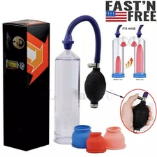 Vacuum Penis Pump for Men Male Enhancement Enlargement Penis Enlarger Growth UP