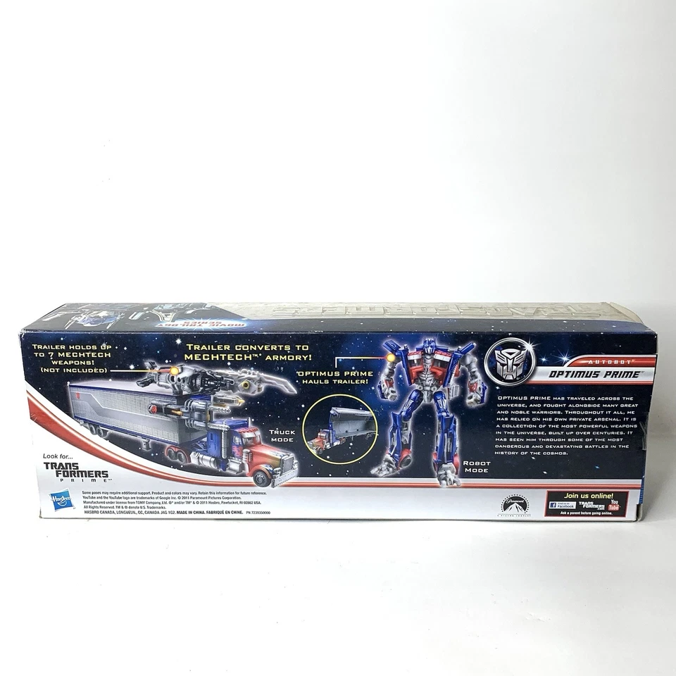 Transformers Optimus Prime Dark Of The Moon DOTM Action Figure Mechtech Armory - Image 3 of 4