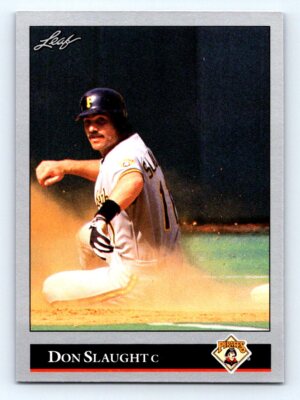 1992 Leaf #124a Don Slaught | eBay