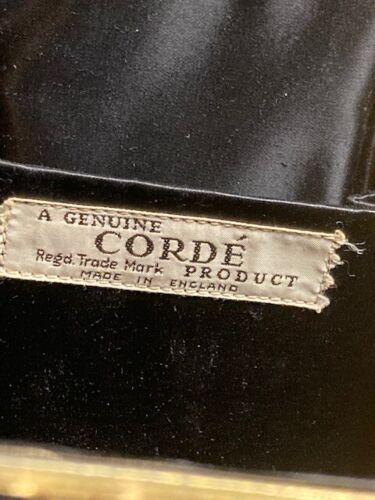 Vintage Classic 1940s Black Cordé Handbag Bag In excellent condition. - Picture 16 of 22