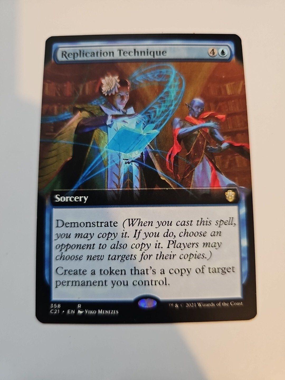 Magic The Gathering Replication Technique Extended Art Commander 2021