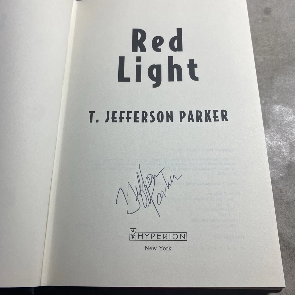 T. Jefferson Parker - Lot of 8 SIGNED Hardcover Novels / SRO Foto 3 de 4