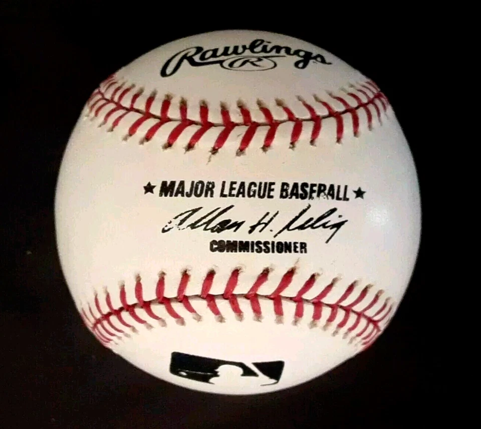 RAY DURHAM CHICAGO WHITE SOX SF GIANTS AUTOGRAPHED SIGNED MAJOR LEAGUE BASEBALL - Image 2 of 2