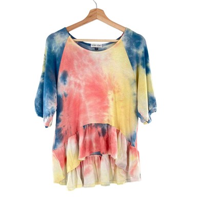 Thyme Honey Nordstrom Tie Dye Babydoll Sweatshirt Pullover