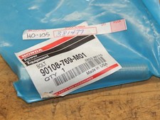 Honda OEM Housing Bolt Part 90108-769-M01 LOT4 -NEW