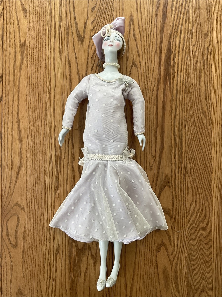 その他 porcelain doll Vintage Large Porcelain Doll with stand | eBay