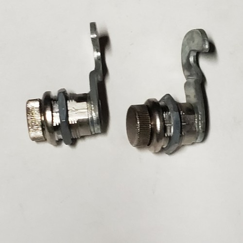 1 Pair knurled round knobs with hooks. - Picture 5 of 5