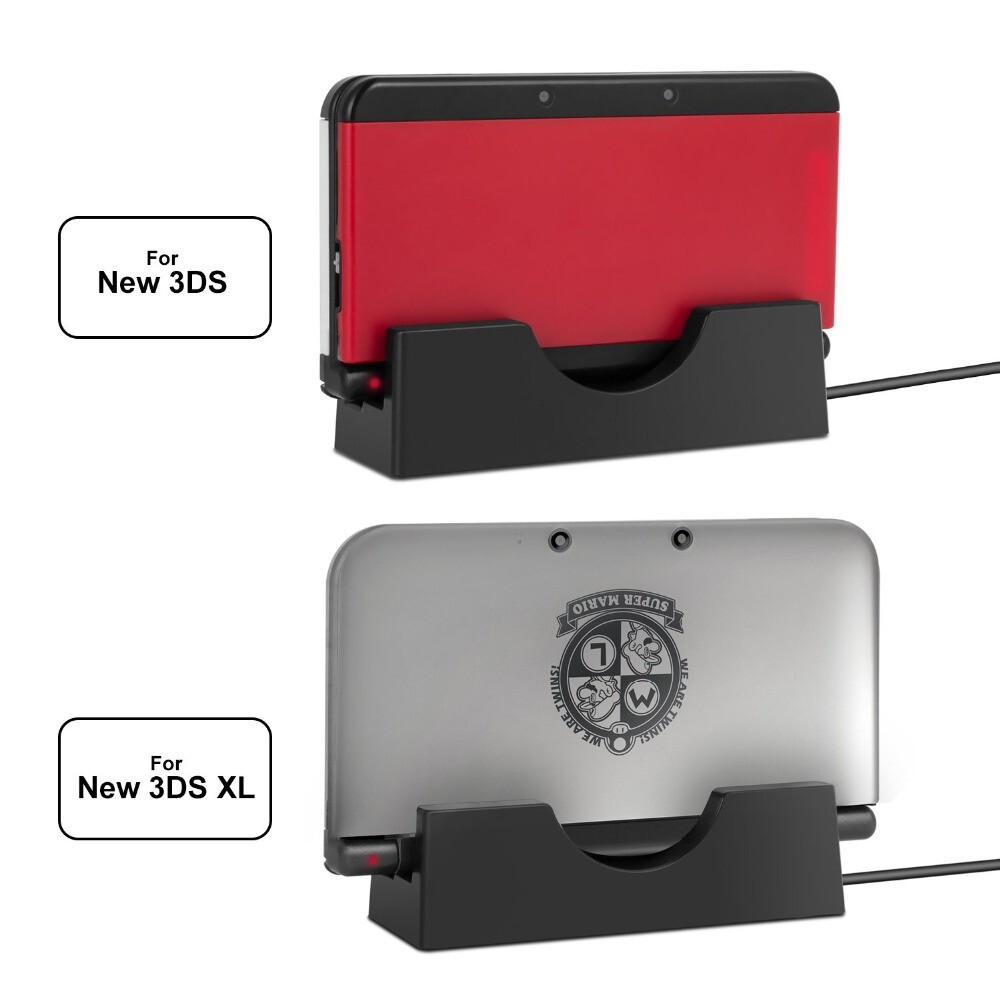 Universal Charger Charging Stand Cradle Docks For Nintendo NEW 3DS